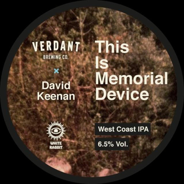 This Is Memorial Device 6.5%, Verdant Brewing Co., England