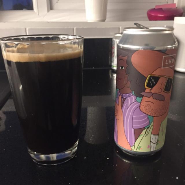 This Life - Triple Chocolate Stout 6.9%, Left Handed Giant Brewing, England