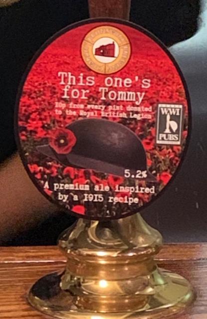 This One's For Tommy 5.2%, Brunswick Brewing Company, England