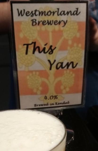This Yan 4.0%, Westmorland Brewery, England