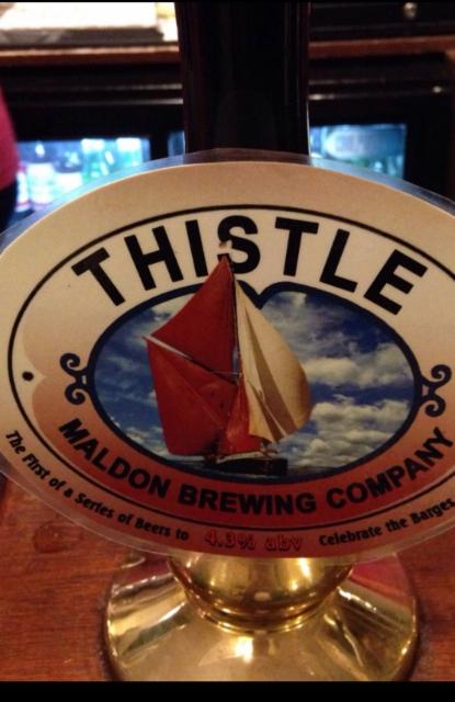 Thistle 4.3%, Maldon Brewing Company, England