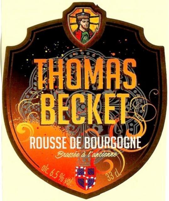 Thomas Becket Rousse De Bourgogne 6.5%, Brasserie Larché, France