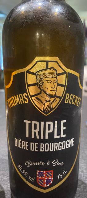 Thomas becket triple de bourgogne 9.0%, Brasserie Larché, France