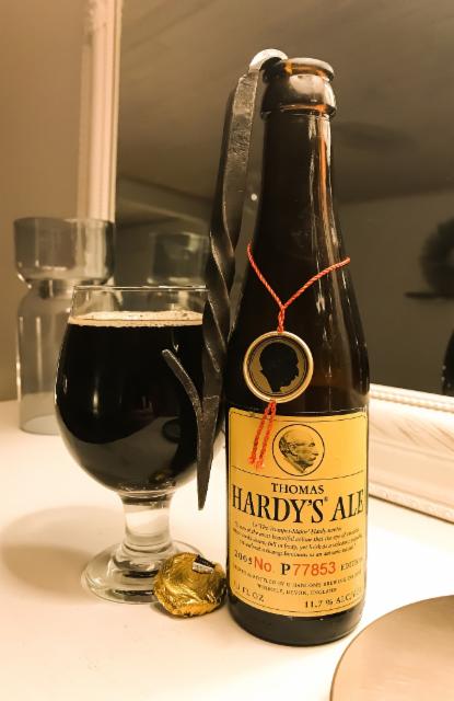 Thomas Hardy's Ale (2005) 11.7%, Hanlons Brewery, England