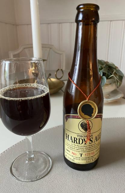 Thomas Hardy's Ale (2008) 11.7%, Hanlons Brewery, England