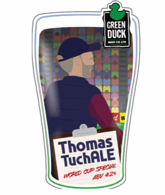 Thomas TuchAle 4.2%, Green Duck Beer Co., England