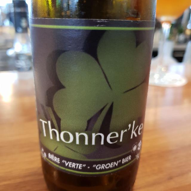 Thonner'ke 6.0%, Microbrouwerij Den Triest, Belgium