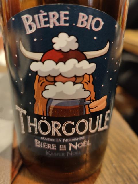 Thörgoule De Noël 7.0%, Brasserie De La Baie, France