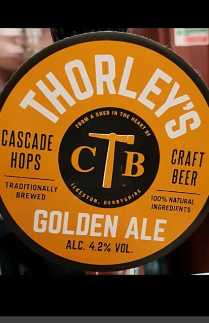 Thorley's Golden Ale 4.2%, Thorley & Sons, England