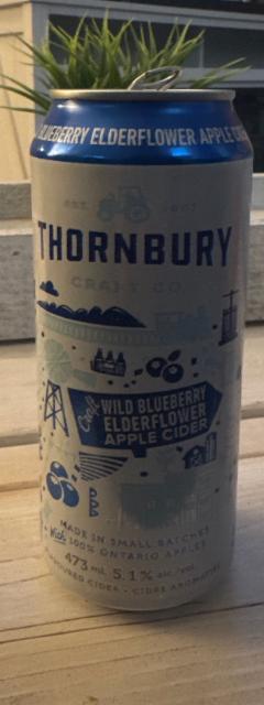 Thornbury wild blueberry apple sider, Thornbury Village Brew House