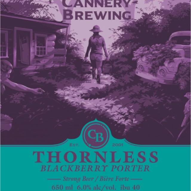 Thornless Blackberry Porter, Cannery Brewing Company