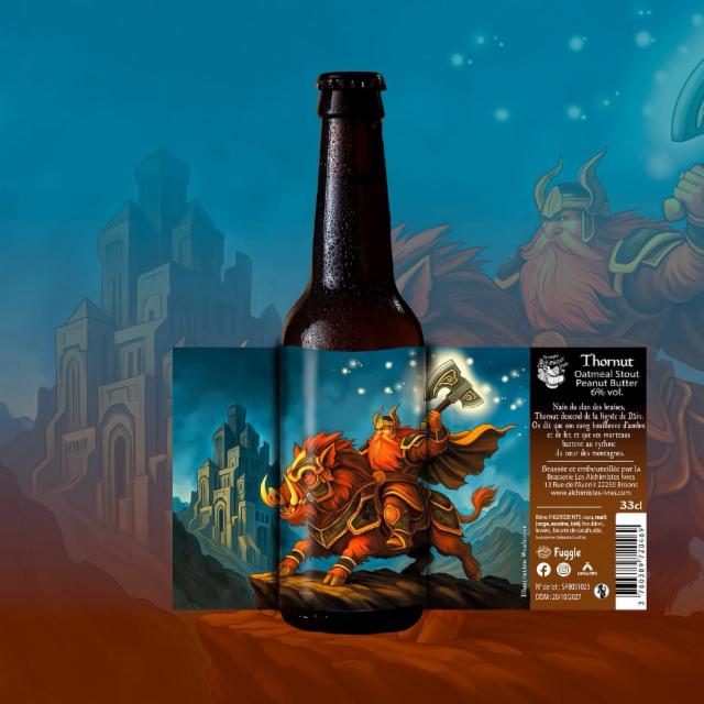 Thornut 6.0%, Brasserie Les Alchimistes Ivres, France