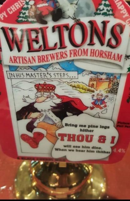 Thou and I 4.4%, Weltons Brewery Ltd, England