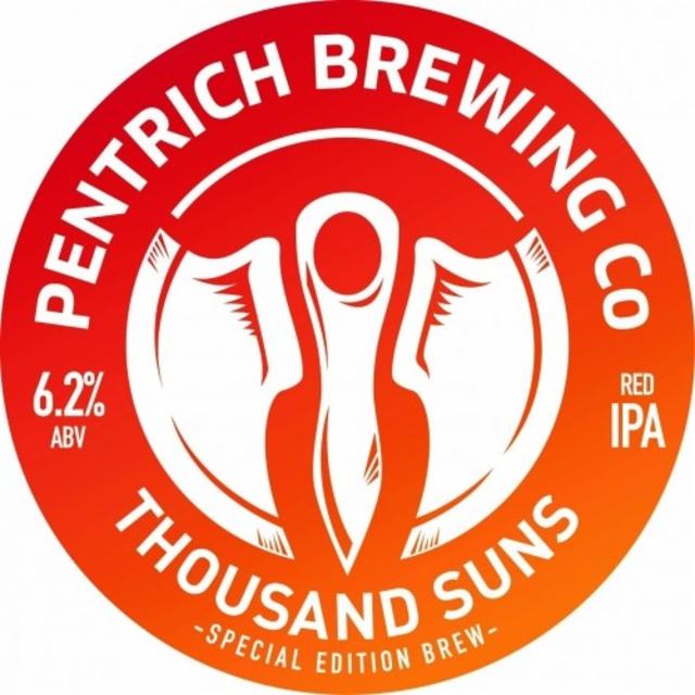 Thousand Suns 6.2%, Pentrich Brewing, England