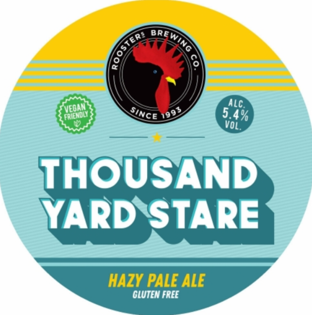 Thousand Yard Stare 5.4%, Rooster's Brewing Co., England