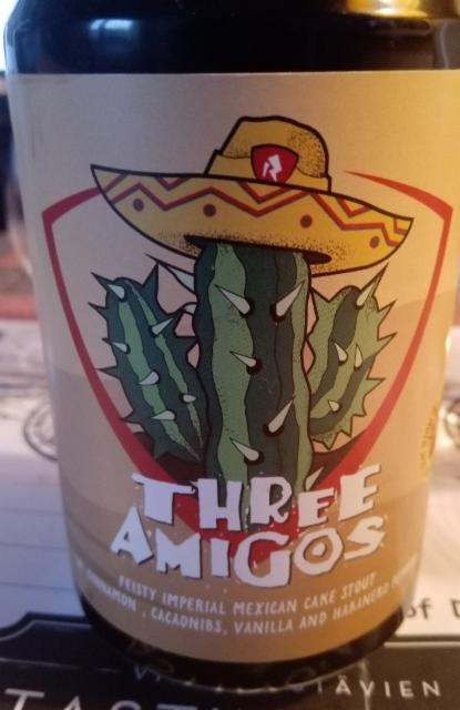 three amigos 11.0%, Rock City Brewing Co, U.S. Virgin Islands