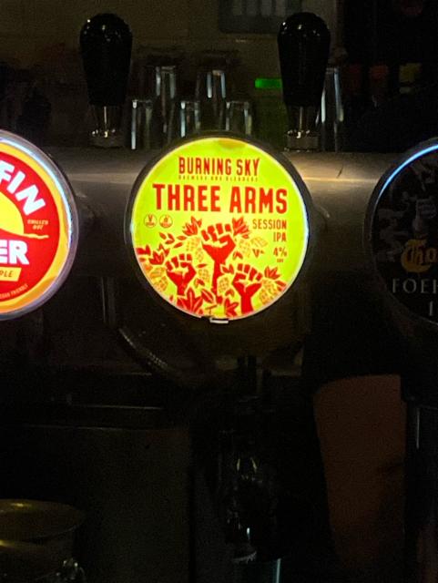 Three Arms 4.0%, Burning Sky Brewery, England