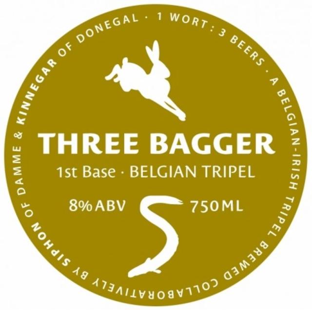 Three Bagger -1st Base 8.0%, Kinnegar Brewing, Ireland