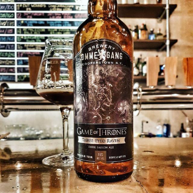 Game of Thrones: Three-Eyed Raven 7.2%, Brewery Ommegang (Duvel-Moortgat), United States