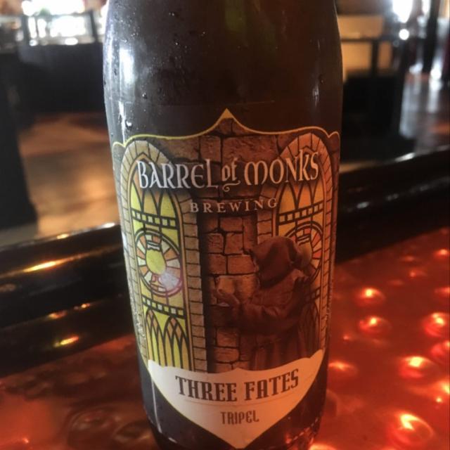 Three Fates 9.2%, Barrel of Monks Brewing, United States