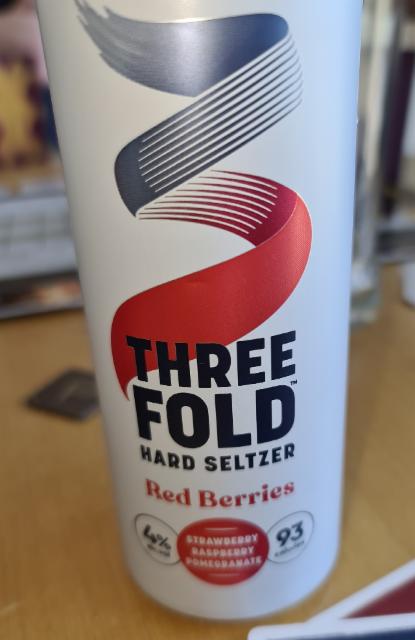 Three Fold Hard Seltzer - Red Berries 4.0%, Molson Coors UK (MolsonCoors), England