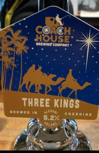 Three Kings 5.2%, The Coach House Brewing Co, England
