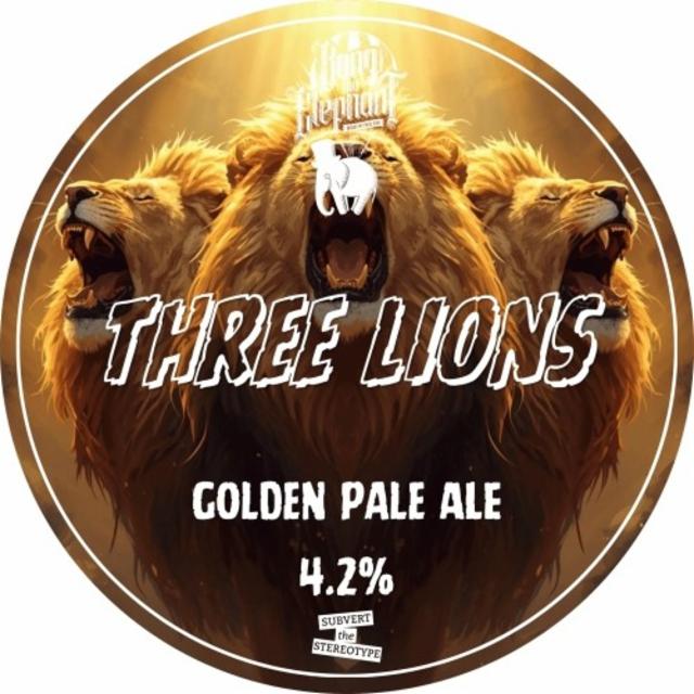 Three Lions 4.2%, Bang The Elephant Brewing co, England