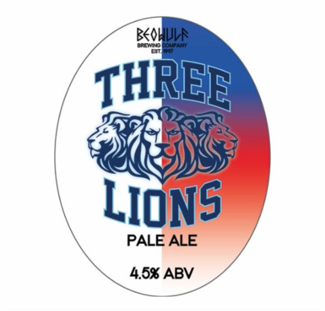 Three Lions 4.5%, Beowulf Brewing Company, England