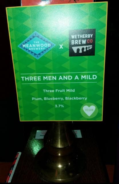 Three Men And A Mild 3.7%, Meanwood Brewery Ltd, England