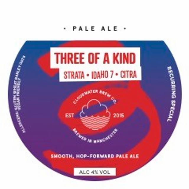 Three Of A Kind - Strata • Idaho 7 • Citra 4.0%, Cloudwater Brew Co., England