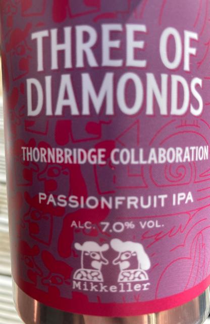 Three of diamonds 7.0%, Thornbridge Brewery, England