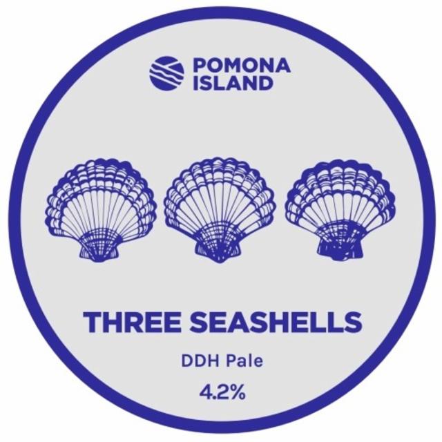 Three Seashells 4.2%, Pomona Island Brew Co, England