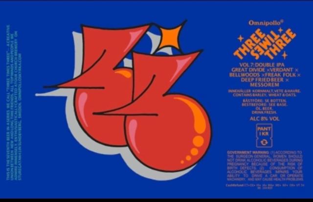 Three Three Three 8.0%, Freak Folk Bier, United States