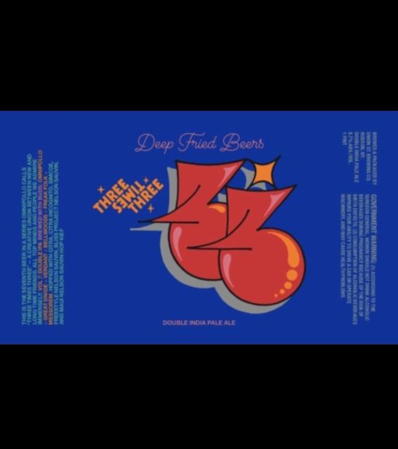 Three Times Three vol. 7 8.7%, Deep Fried Beers, United States