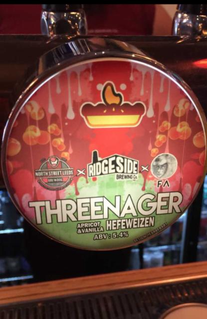 Threenager 5.4%, Ridgeside Brewery, England
