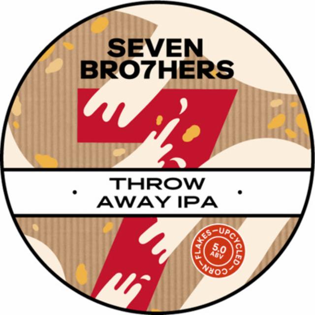 Throw Away IPA 5.0%, Seven Bro7hers Brewing Co., England