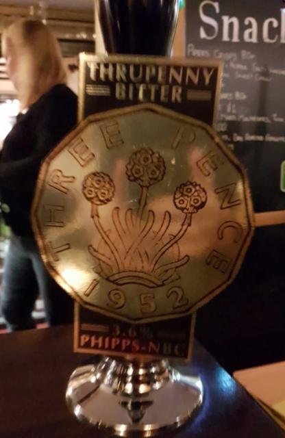 Thrupenny Bitter 3.6%, Phipps Northampton Brewery Company, England