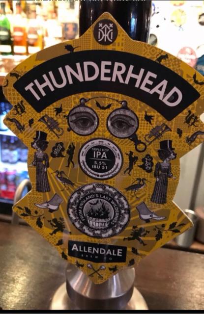 Thunderhead 5.5%, Allendale Brewery, England