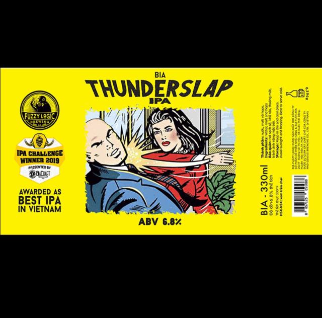 Thunderslap IPA, Fuzzy Logic Brewing Co.