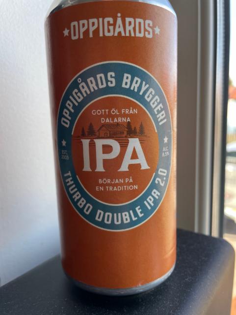 Thurbo Double IPA 2.0 8.5%, Oppigårds Bryggeri, Sweden