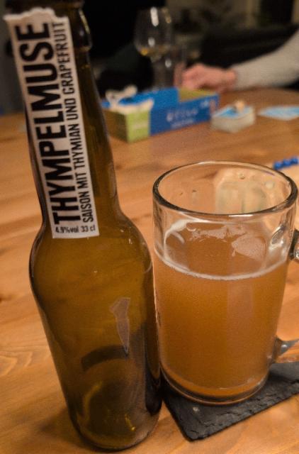 Thympelmuse 4.9%, Reib Bier, Switzerland