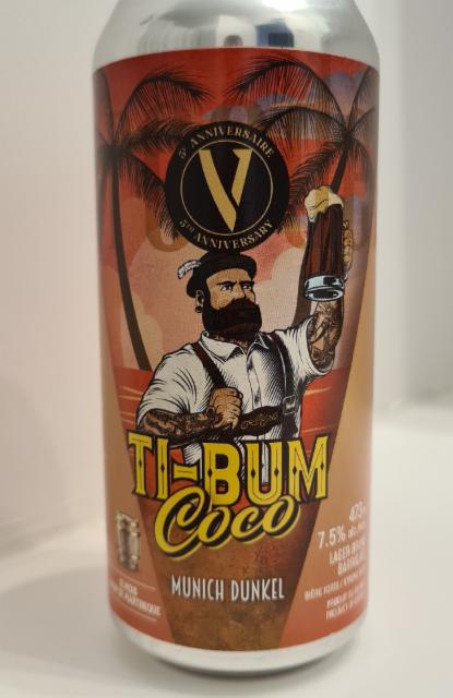 Ti-Bum Coco 7.5%, Brasserie Vrooden, Canada