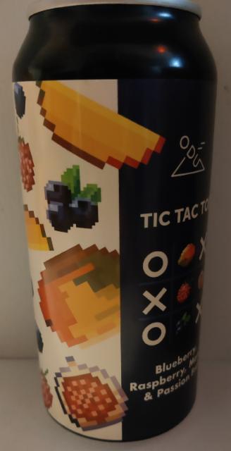 Tic Tac Toe Blueberry, Raspberry, Mango, Passion Fruit 4.5%, ODU Brewery, Latvia