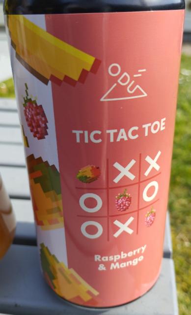 Tic Tac Toe Rasberry & Mango 4.5%, ODU Brewery, Latvia