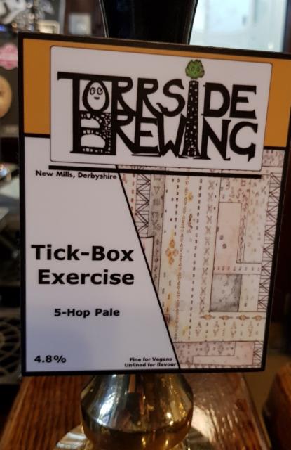 Tick-Box Exercise 4.8%, Torside Brewing, England