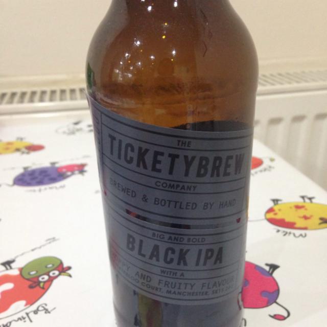 Ticketybrew Black IPA 6.1%, The Ticketybrew Company, England