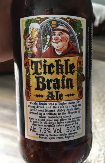 Tickle Brain Ale 7.5%, Burton Bridge Brewery, England