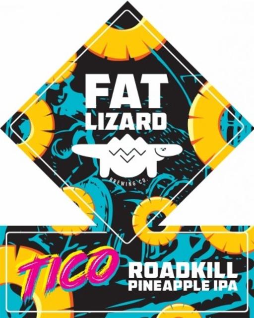 Tico Roadkill Pineapple IPA 6.5%, Fat Lizard Brewing Co., Finland