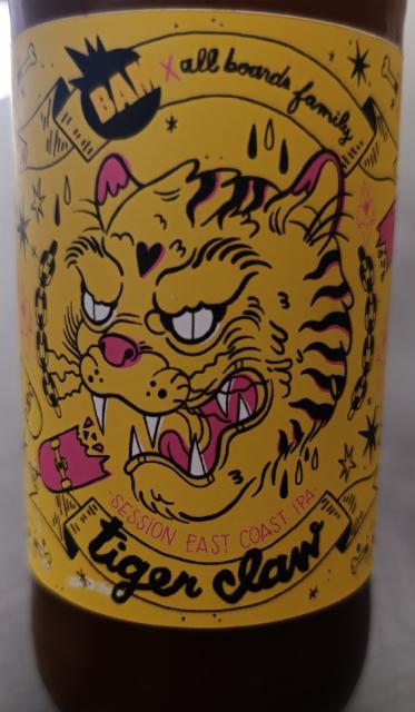 Tiger Claw 5.0%, BAM - Brasserie Artisanale De Marsac, France