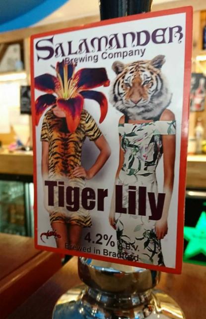 Tiger Lily 4.2%, Salamander Brewing Company, England